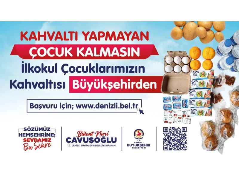 ​Denizli Büyükşehir’in beslenme desteği 43 kat arttı