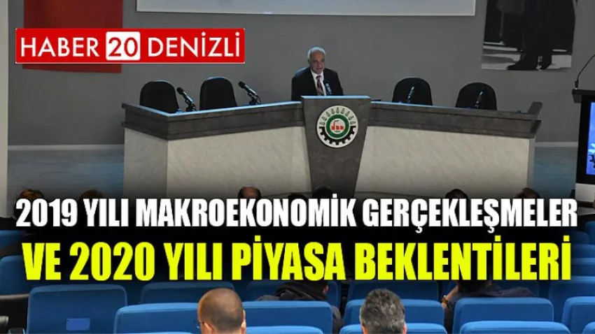 2019 Yılı Makroekonomik Gerçekleşmeler ve 2020 Yılı Piyasa Beklentileri
