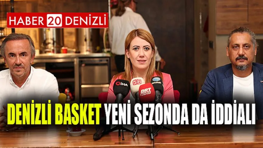 Denizli Basket Yeni Sezonda da İddialı