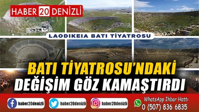 Batı Tiyatrosu’ndaki değişim göz kamaştırdı