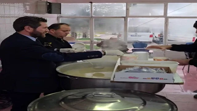 Başkan Tatık Çorba Kazanın Başına Geçti