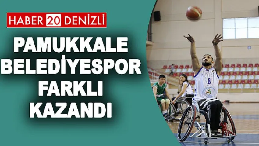 Pamukkale Belediyespor Farklı Kazandı