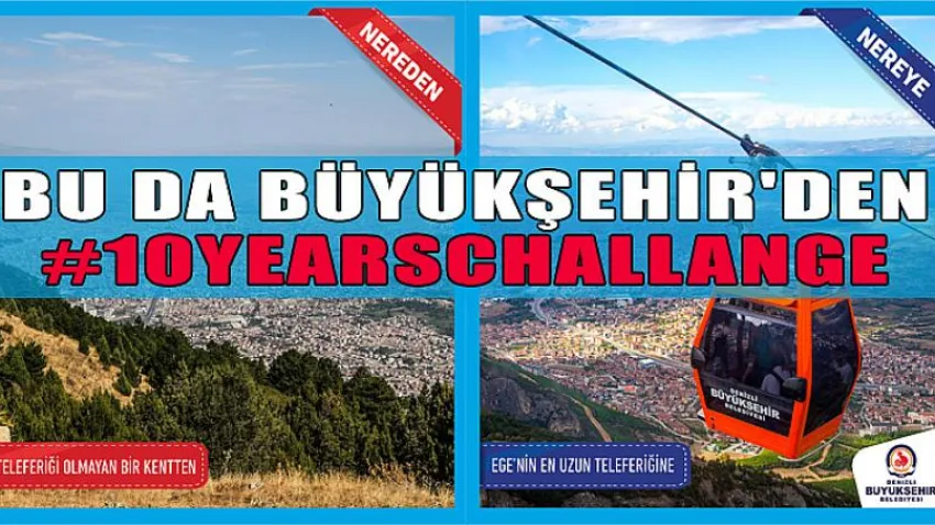 Bu da Büyükşehir'den #10yearschallange