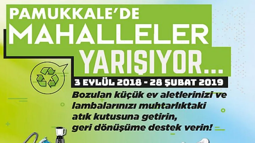 Pamukkale’de Mahalleler Yarışıyor
