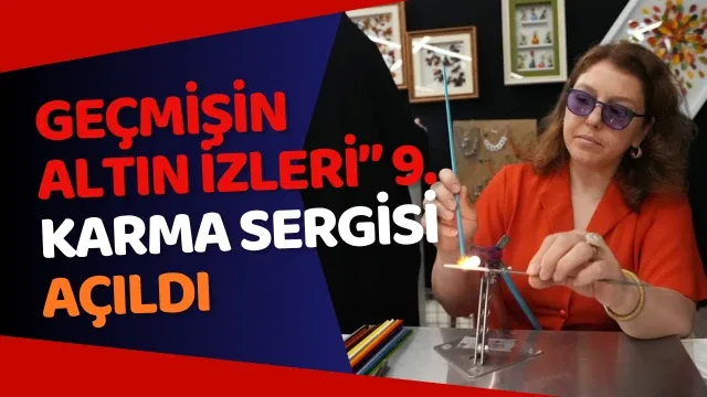 Kursiyerlerin el emeği eserleri görücüye çıktı