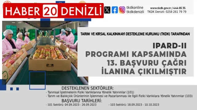 Denizli’de Ipard Iı Programı 13. Başvuru Çağrı Dönemi Bilgilendirme ve Tanıtım Toplantısı Yapıldı