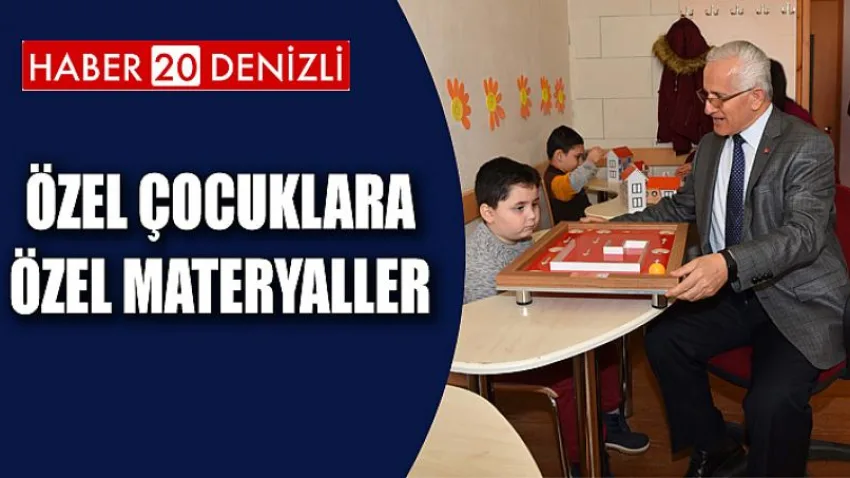 Özel Çocuklara Özel Materyaller