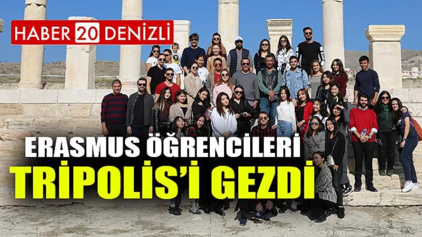 Erasmus Öğrencileri Tripolis’i Gezdi