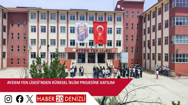 AYDEM Fen Lisesi’nden Küresel İklim Projesine Katılım