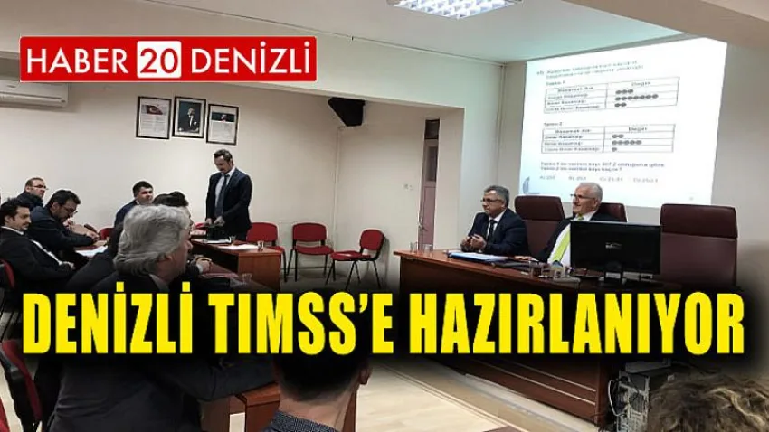 Denizli TIMSS’e Hazırlanıyor