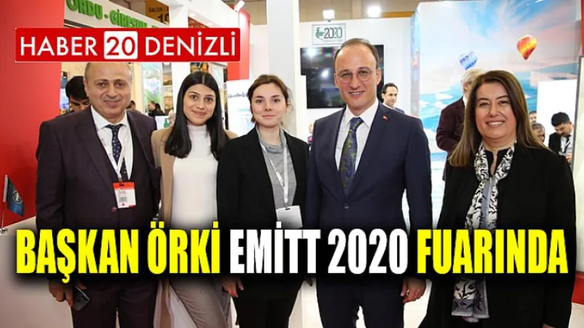 Başkan Örki Emitt 2020 Fuarında