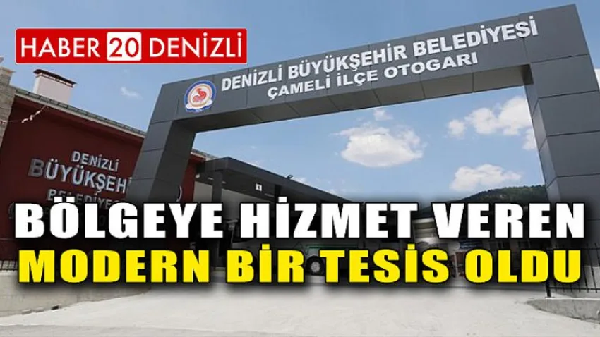 Bölgeye Hizmet Veren Modern Bir Tesis Oldu