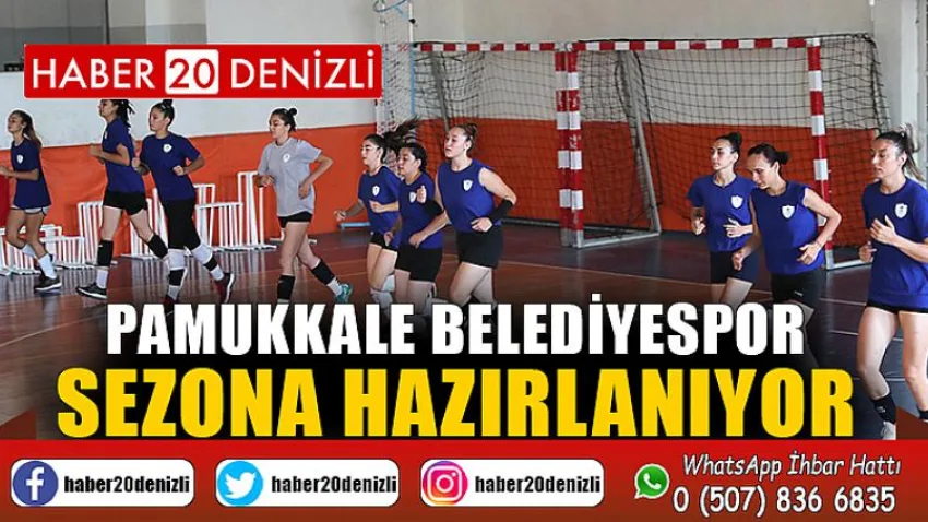 Pamukkale Belediyespor sezona hazırlanıyor