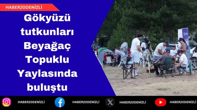 Gökyüzü tutkunları Beyağaç Topuklu Yaylasında buluştu