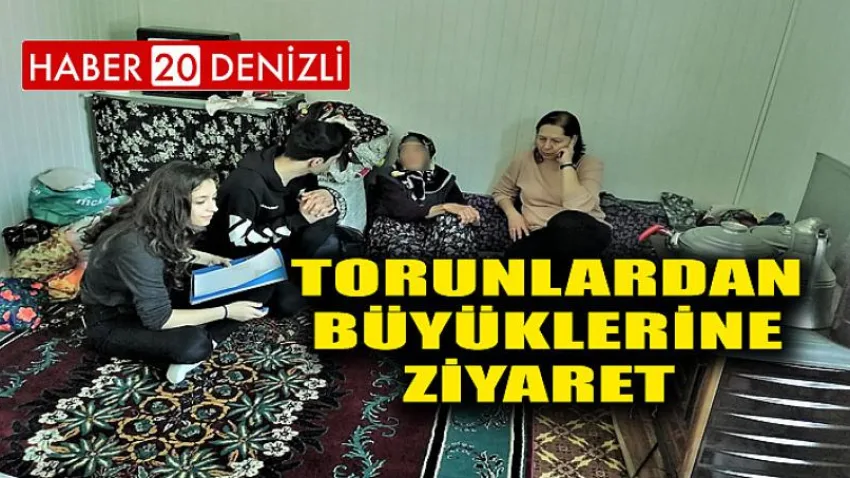 Torunlardan Büyüklerine Ziyaret