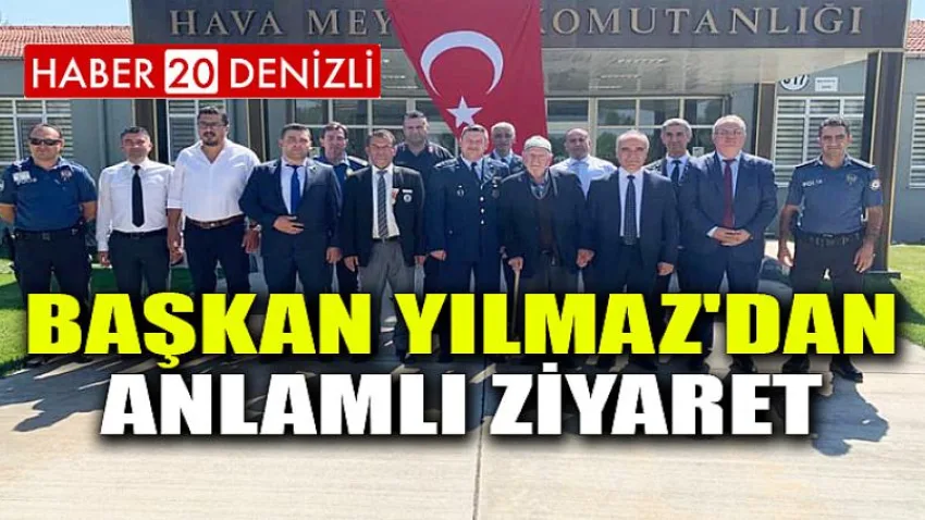 Başkan Yılmaz'dan Anlamlı Ziyaret