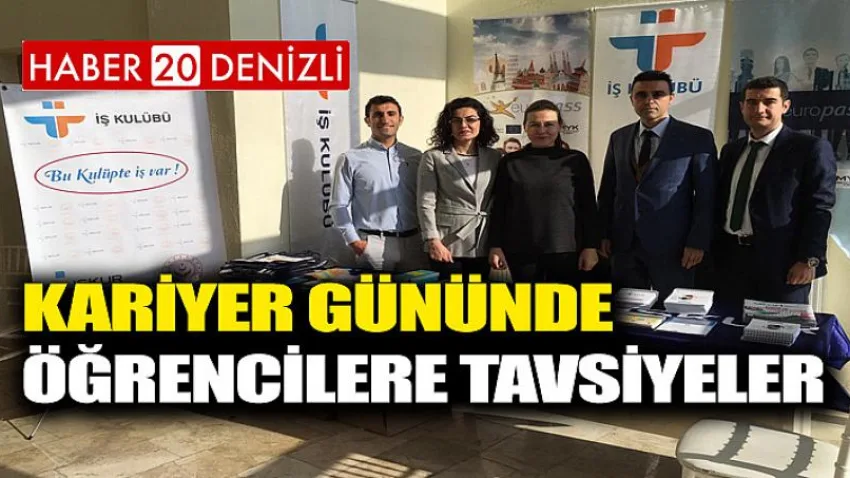 Kariyer Gününde Öğrencilere Tavsiyeler