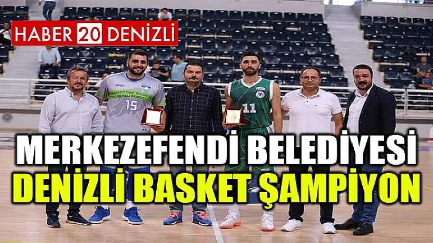 Merkezefendi Belediyesi Denizli Basket Şampiyon