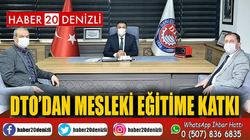 DTO’dan Mesleki Eğitime Katkı
