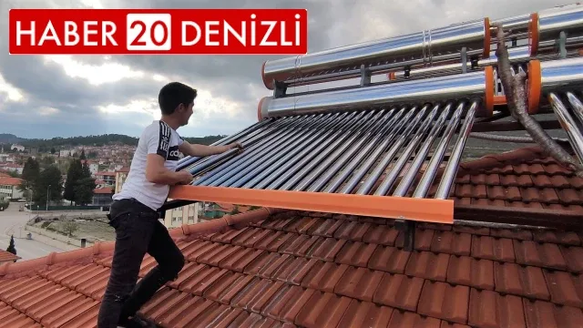 Çameli'nde dolunun neden olduğu yaralar sarılıyor