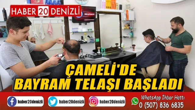 Çameli'de Bayram Telaşı Başladı