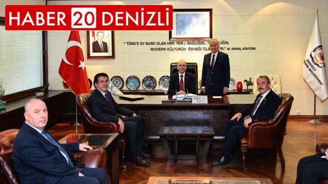 Bakan Şimşek’ten Vali Coşkun ve Başkan Zolan’a ziyaret