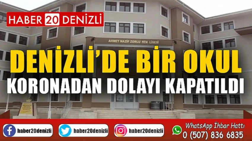 Denizli’de 32 öğretmen evlerinde karantina altına alındı