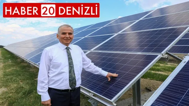 Denizli Büyükşehirden tarihi enerji yatırımı