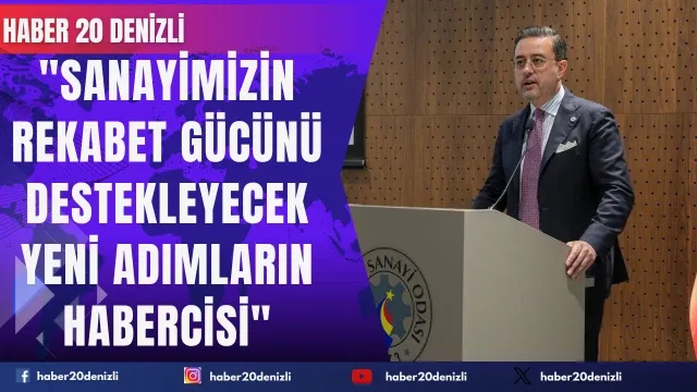 DSO Başkanı Kasapoğlu, "Sanayimizin rekabet gücünü destekleyecek yeni adımların habercisi"