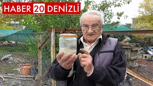 Salep Dede bu yılki hasadı bitirdi