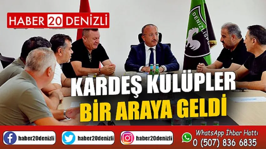 Kardeş Kulüpler bir araya geldi