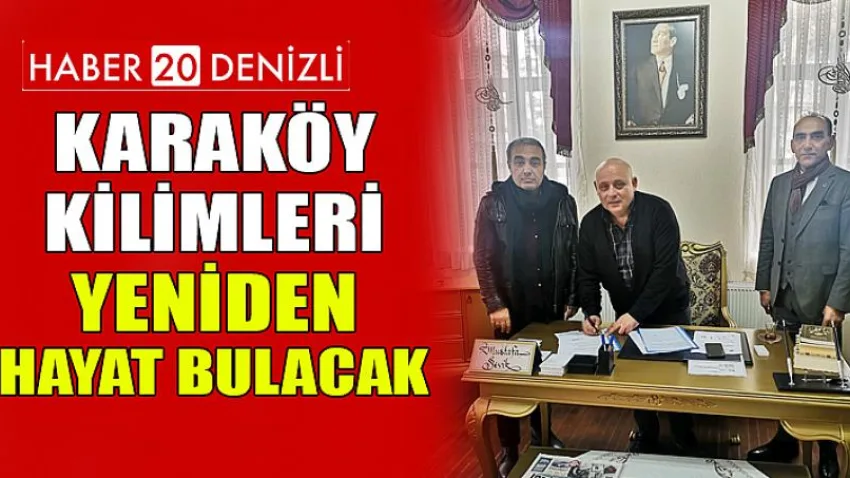 Karaköy Kilimleri yeniden hayat bulacak