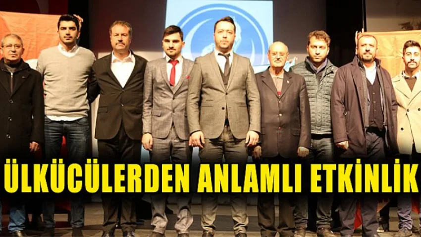 Ülkücülerden Anlamlı Etkinlik