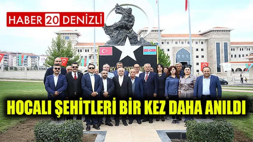 Hocalı Şehitleri bir kez daha anıldı