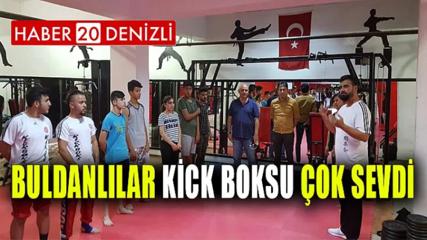 Buldanlılar Kick Boksu çok sevdi