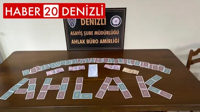 Kumar oynayan 34 kişiye 61 bin 846 TL idari para cezası
