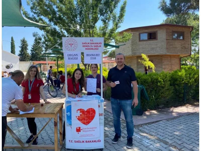 Denizli organ bağışında Türkiye birincisi oldu