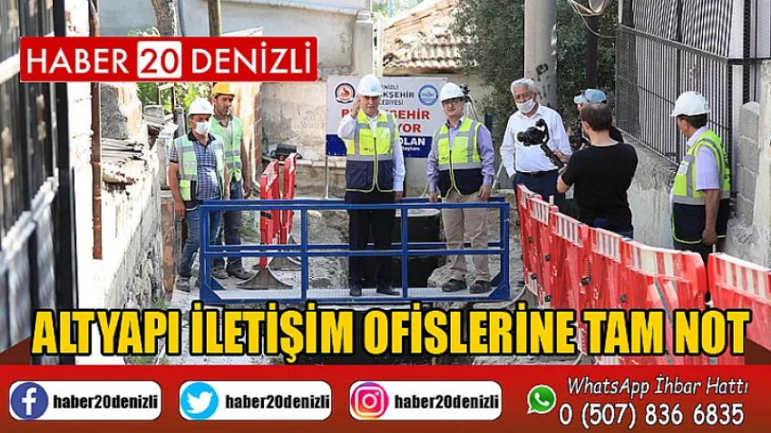 Altyapı İletişim Ofislerine tam not