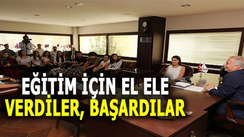 Eğitim için El Ele Verdiler,başardılar