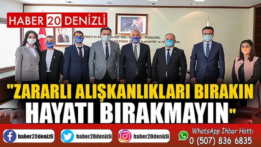 Zararlı alışkanlıkları bırakın, hayatı bırakmayın