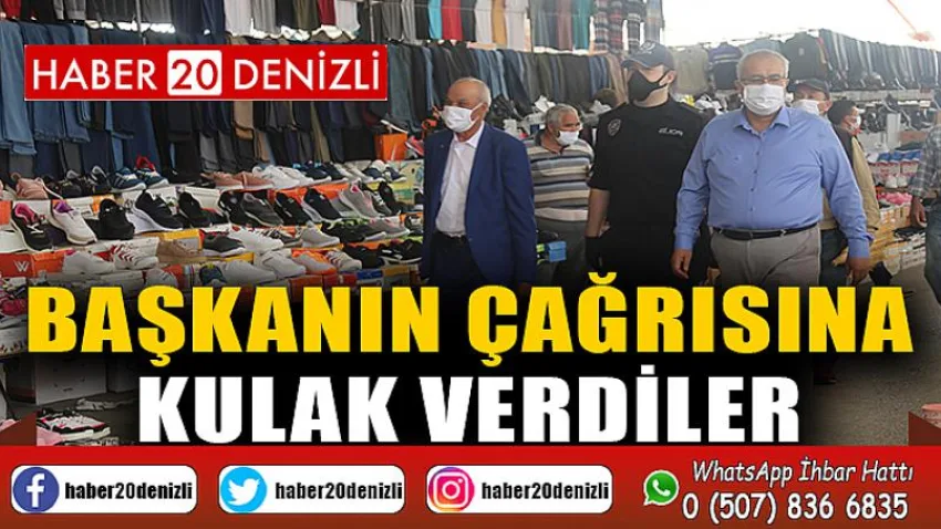 Başkanın Çağrısına Kulak Verdiler