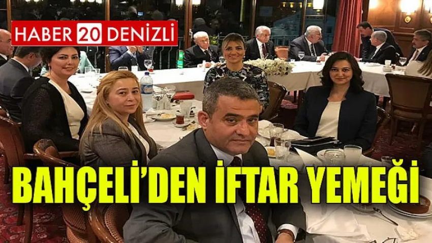 Bahçeli’den İftar Yemeği