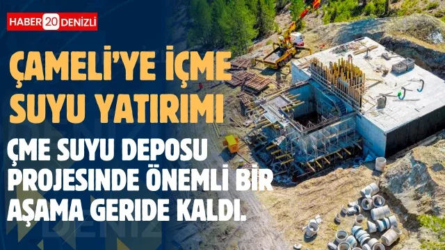 Çameli’ye içme suyu yatırımı