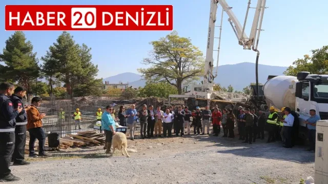 Çameli Gençlik Merkezinin temeli törenle atıldı