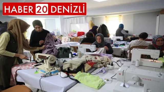 Pamukkale Belediyesi Kursiyerlerinden Depremzedelere Destek