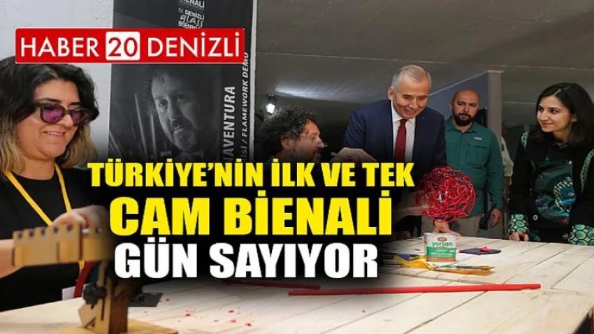 Türkiye’nin ilk ve tek Cam Bienali, gün sayıyor