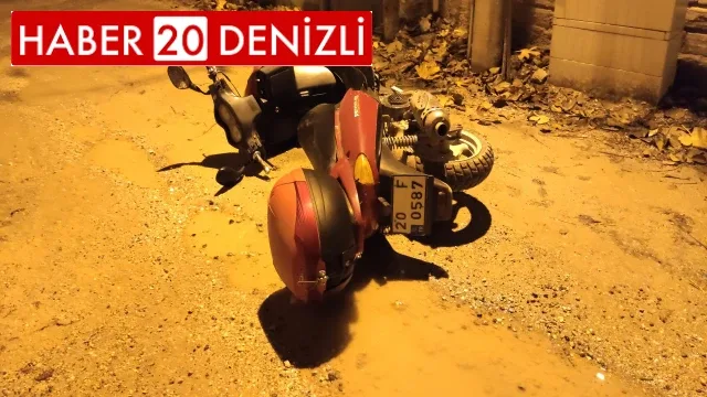 Çaldıkları motoru yolun ortasına bırakıp kaçtılar