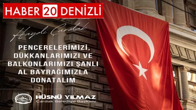 Çardak Belediye Başkanı Hüsnü Yılmaz 29 Ekim Mesajı Yayınladı