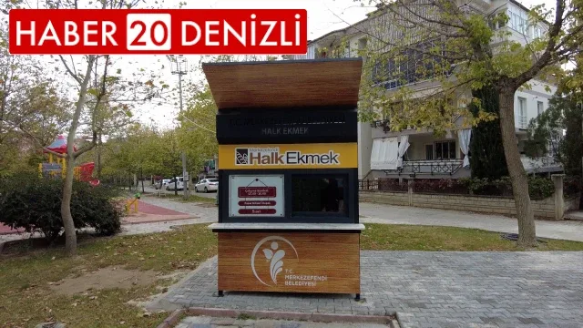 Merkezefendi Halk Ekmek’in 20. büfesi hizmette girdi