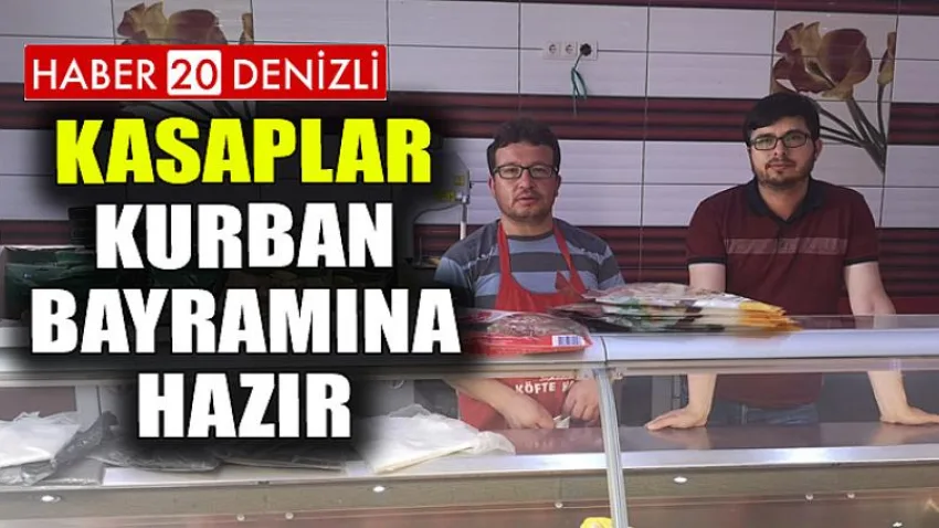 Kasaplar Kurban Bayramına Hazır